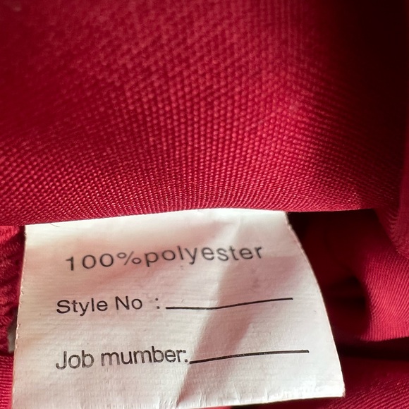 Oyisha floor length flowy gown dress 16 formal bridesmaid party dance dark red - Picture 9 of 12